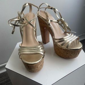 Cute platform heels.
